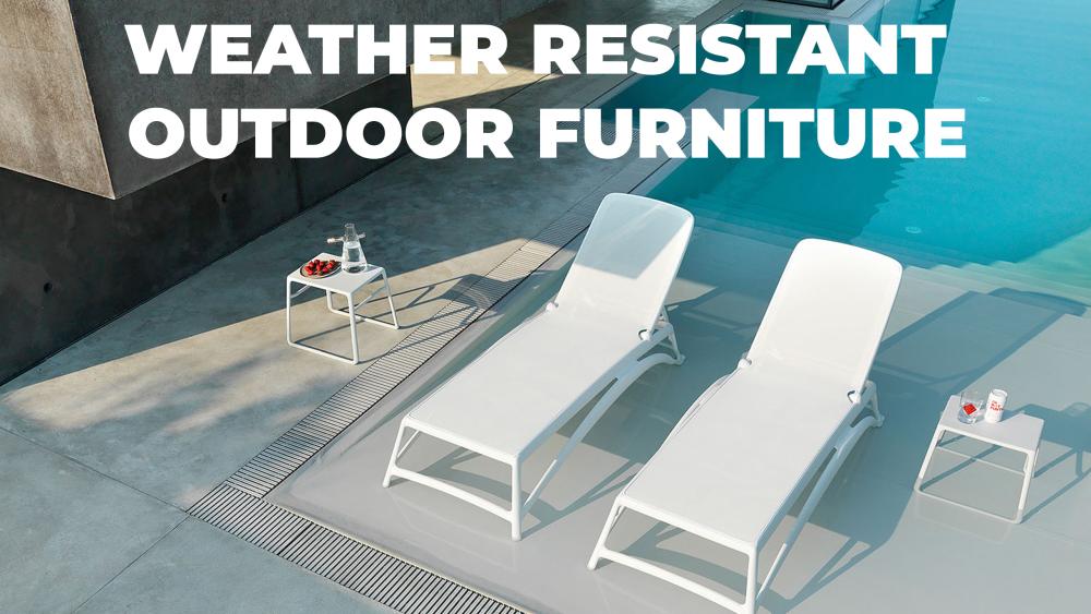 Weather Resistant Outdoor Furniture Aluminium VS Resin Outdoor