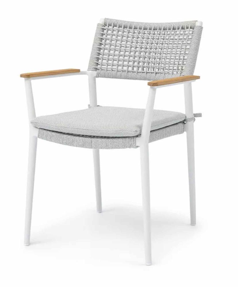rope & teak outdoor dining chairs in Brisbane from outdoor furniture ideas