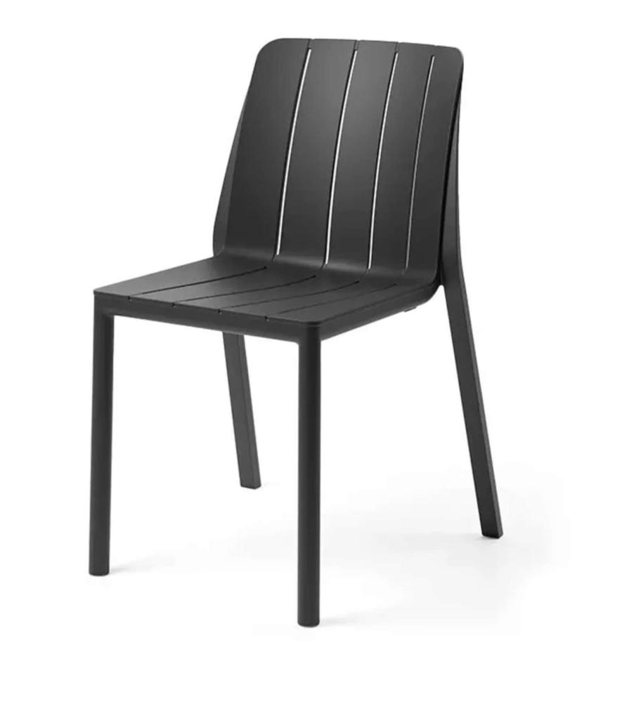 nardi outdoor black tiberina bistrot chair in Brisbane for outdoor areas