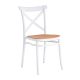 Outdoor Resin Cross Back Chair