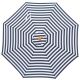 Billy Fresh Aruba Black & White 3M Octagonal Aluminium Outdoor Umbrella