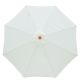 Billy Fresh Cream Outdoor Umbrella - 3M Diameter - Aluminium