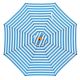 Billy Fresh Daydream Blue & White Outdoor Umbrella - 3M Diameter