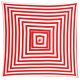 Billy Fresh Monte Carlo Red Square Outdoor Umbrella - 2X2M