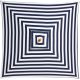 Billy Fresh Saint Tropez Blue Square Outdoor Umbrella - 2X2M