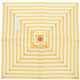 Billy Fresh San Remo Yellow Outdoor Aluminium Square Umbrella - 2X2M
