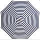Billy Fresh Saint Tropez 3M Blue & White Octagonal Outdoor Umbrella