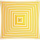 Billy Fresh Sunny Marbella Yellow Square Outdoor Umbrella - 2X2M