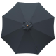 Billy Fresh Black 3M Outdoor Octagonal Umbrella With Cover