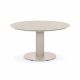 BLOO Tube 150cm Round Outdoor Dining Table - Mocha