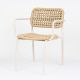 Aero Stackable Rope Outdoor Arm Chair