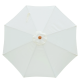 Billy Fresh Cream 3M Outdoor Umbrella With 'Timber Look