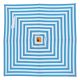Billy Fresh Daydream Square Blue And White Stripe Umbrella 2x2m