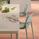 Nardi Doga Bistrot 7-11 Piece Outdoor Dining Setting With Tevere 210cm Extendable Dining Table