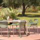 Nardi Doga Bistrot/Arm 7-11 Piece Outdoor Dining Setting With Tevere 210cm Extendable Dining Table