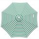 Billy Fresh Ferngully 3M - Green And White Octagonal Outdoor Aluminium Umbrella