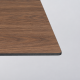HPL Compact Laminate Tabletop - Walnut