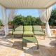 Nardi Komodo 3 Seat Outdoor Modular Sofa