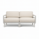 Nardi Maximo 2 Seat Outdoor Resin Modular Sofa - Gesso