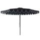 Billy Fresh Midnight - Black & White 3m Octagonal Outdoor Aluminium Umbrella with Cover