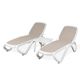 Nardi Omega 3 Piece Outdoor Resin Sun Lounge Setting