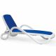 Nardi Alfa Outdoor Resin Sun Lounger White