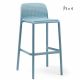 Nardi Lido Outdoor Resin Bar Stool Seats Height 76cm - Set Of 4