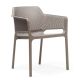 Nardi Net Outdoor Resin Chairs (Set of 6) Tortora