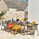 Nardi Net 9 Piece Outdoor Dining Setting With Rio 210cm Resin Extendable Table