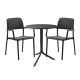 Nardi Spritz Table with Bora Armchairs - 3 Piece Outdoor Dining Set