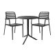 Nardi Spritz Table with Costa Armchair - 3 Piece Outdoor Dining Setting