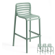 Nardi Doga Outdoor Resin Bar Stools Seat Height 76cm - Set Of 4