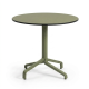 Nardi Frasca Maxi Table Base with Agave Green HPL Top - Complete Outdoor Table