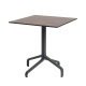 Nardi Frasca Mini Fix Table Base with Corten HPL Top - Complete Outdoor Table