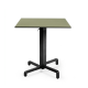 Nardi Ibisco Folding Table Base with Agave Green HPL Top - Complete Outdoor Table
