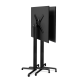 Nardi Complete Folding Laminate Bar Table with Scudo High Base