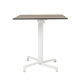 Nardi Scudo Folding Table Base with Legno HPL Top - Complete Outdoor Table