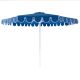 Billy Fresh Nautical - Blue and White 3m Octagonal Outdoor Aluminium Umbrella with Cover