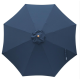 Billy Fresh Navy 3M Dia Umbrella With Cover