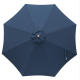 Billy Fresh Navy 3M Octagonal Outdoor Umbrella With Cover