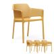 Nardi Net Outdoor Resin Armchairs (Set of 4)