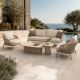 NOON Complete 5-Piece Sofa Outdoor Lounge Set - Mocha