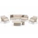 NOON Complete 6-Piece Outdoor Sofa Lounge Set - Mocha