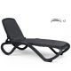 Nardi Omega Outdoor Resin Sun Loungers Anthracite Trama (Set of 2)