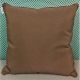 Outdoor Square Caramel Cushion 45 x 45cm