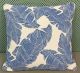 Reversible Outdoor Square Dark Blue Cushion 45 x 45 cm