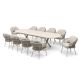 Oval 250-310cm Extendable Outdoor Dining Table
