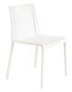 Papatya Cool Resin Outdoor Stackable Side Chair 