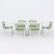 Nardi Rio Dining Table with Lago Rope Armchairs 7-11 Piece Dining Set