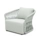 Roma Outdoor Rope Single Sofa